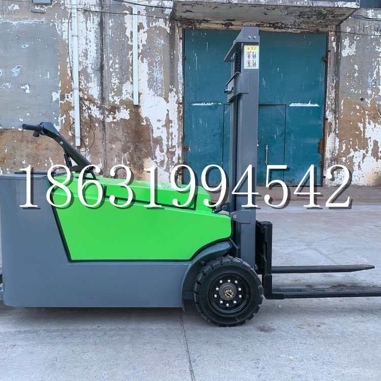 岐山县小型电动叉车1吨2吨步行站驾式电瓶堆高充电装卸车液压升降车铲车